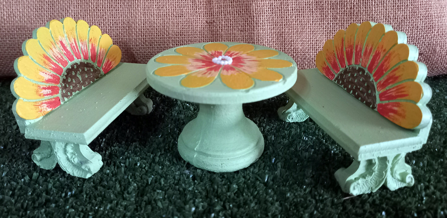 Sun Petal Social Corner Set  -  Combo 025